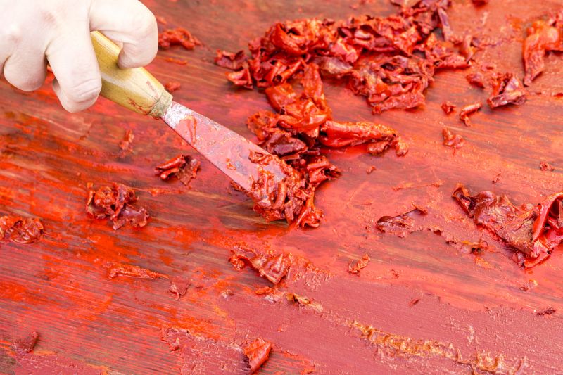 Paint Scraping detail