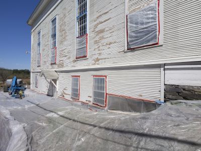 Wood Paint Removal detail