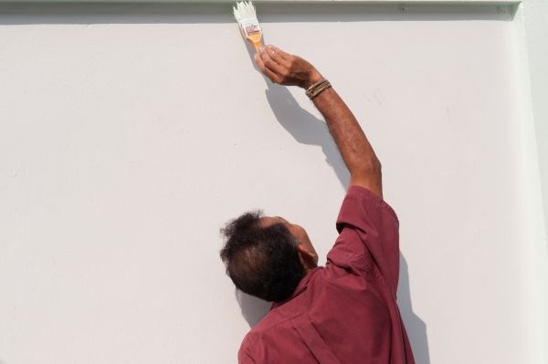 Stucco Ceiling Painting in Bryan