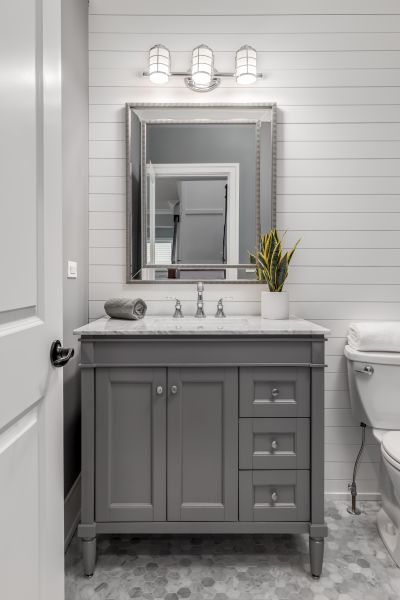 Bathroom Cabinet Refinishing in Bryan