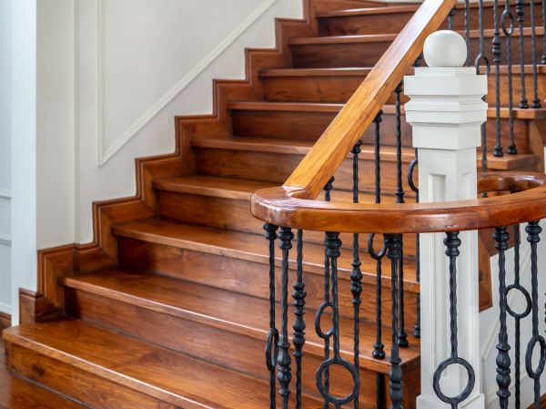 Interior Stairs Staining in Bryan