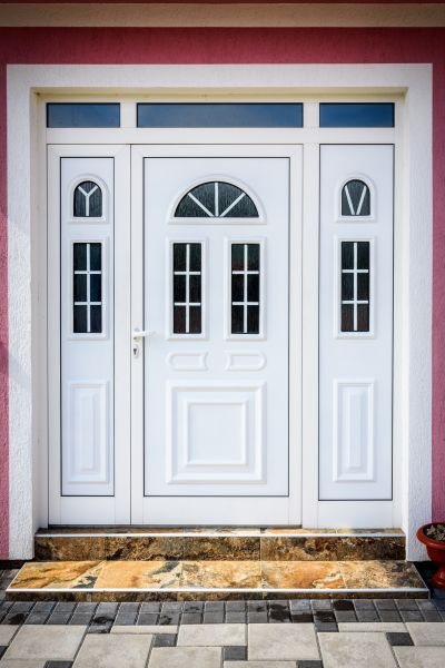 Farmhouse Door Painting in Bryan