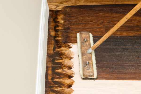 Oak Floor Painting Service